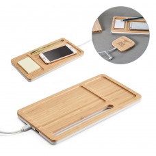 Organizador de secretária com carregador wireless "Mott"